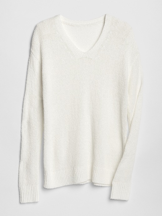Image number 6 showing, Featherweight V-Neck Pullover Sweater