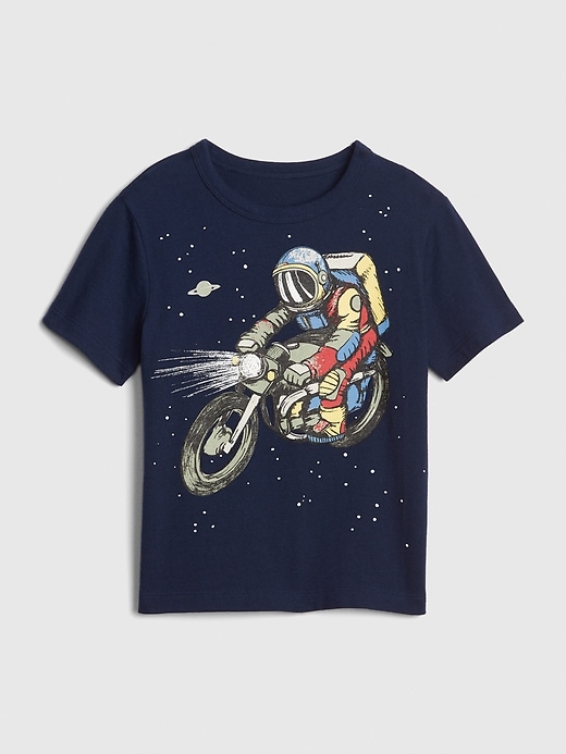 View large product image 1 of 3. Toddler Graphic Short Sleeve T-Shirt