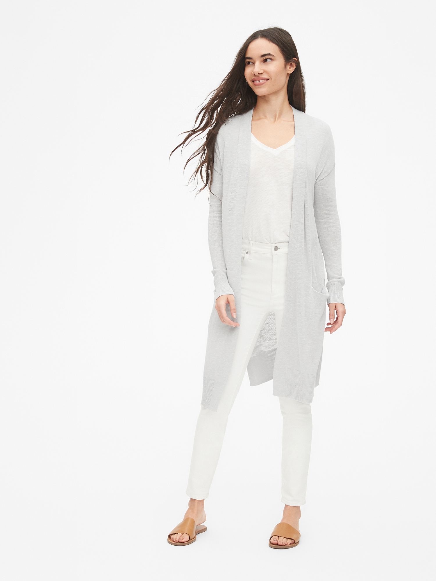 Gap duster deals cardigan