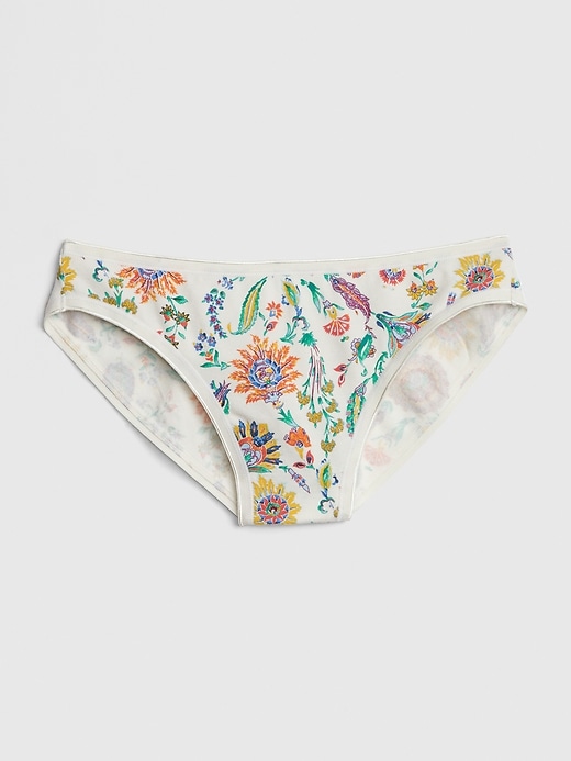 1 of 8 showing, with the color multi bazaar bloom of product Stretch Cotton Bikini