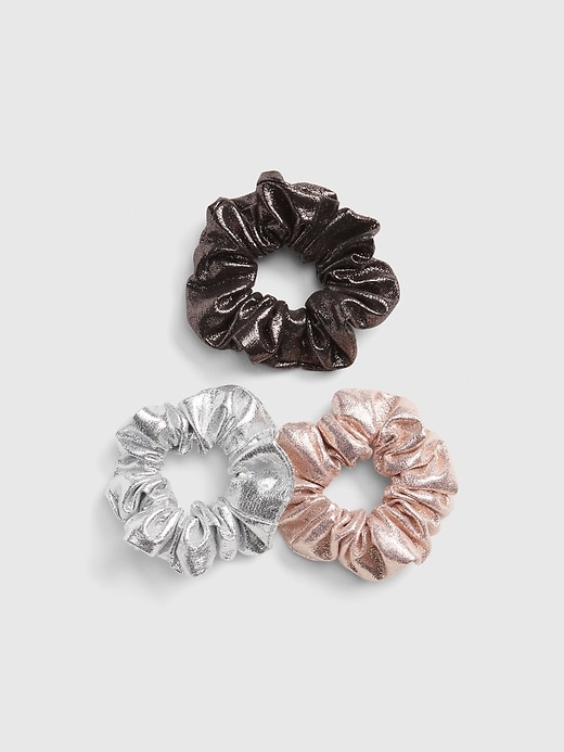 View large product image 1 of 1. Kids Shimmer Hair Tie (3-Pack)