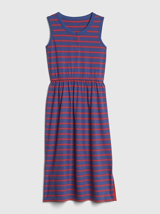 Image number 1 showing, Kids Stripe Tank Midi Dress