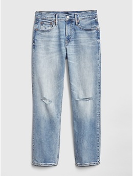Gap destroyed jeans deals