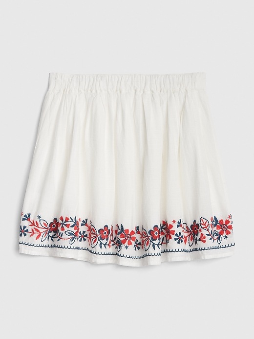 Image number 2 showing, Kids Embroidered Flippy Skirt