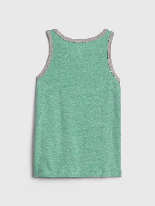 View large product image 2 of 3. Toddler Pocket Tank Top