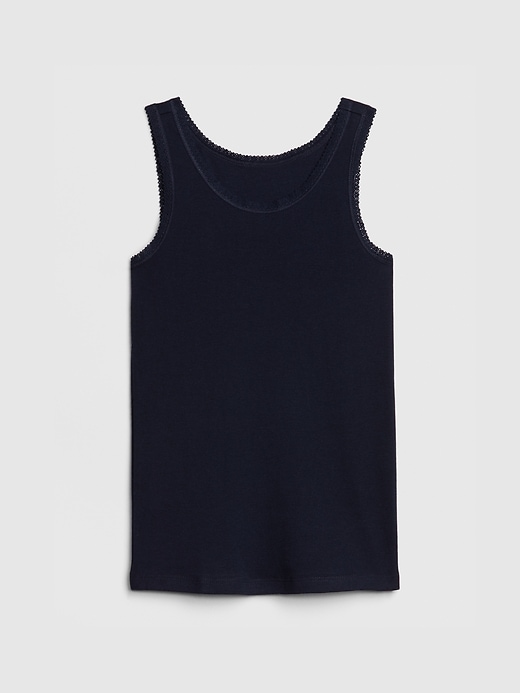 View large product image 1 of 1. Kids Favorite Lace Trim Tank