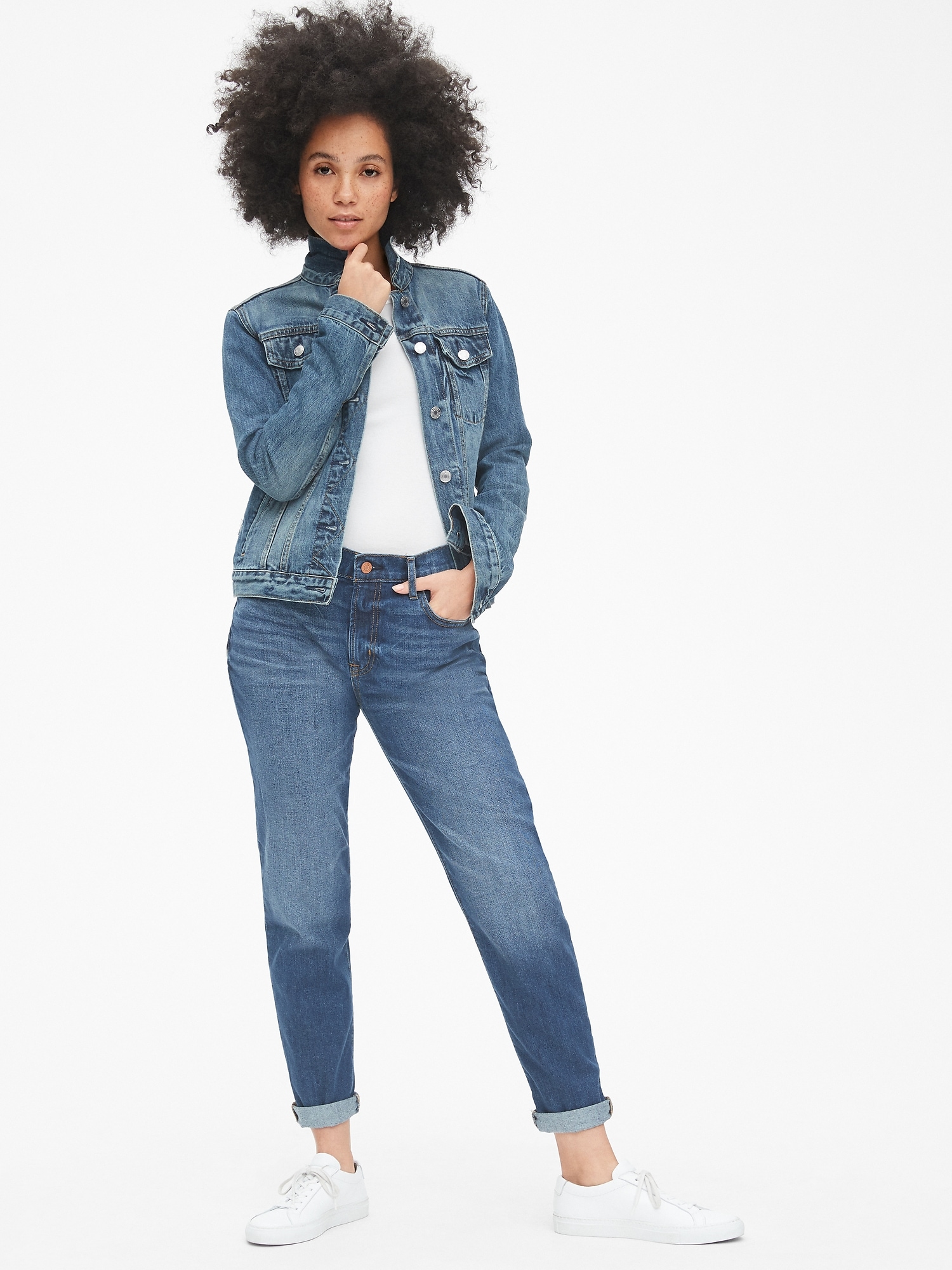 gap best girlfriend jeans black