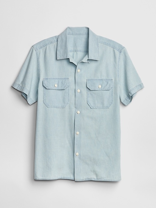 Image number 6 showing, Chambray Work Shirt
