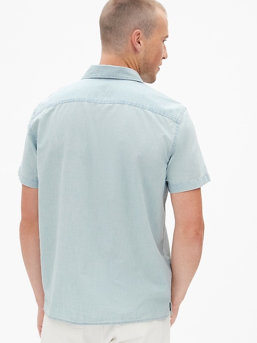 Image number 2 showing, Chambray Work Shirt