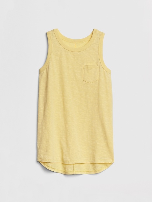 View large product image 1 of 1. Kids Pocket Tank Tunic