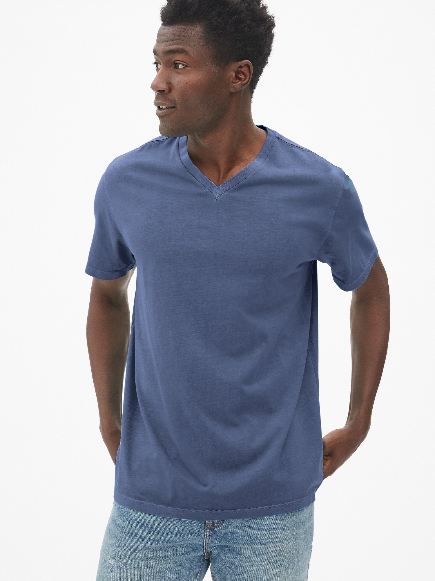 Vintage Wash V T-Shirt | Gap