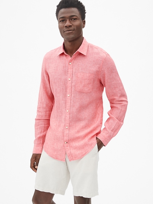 View large product image 1 of 1. Linen Shirt