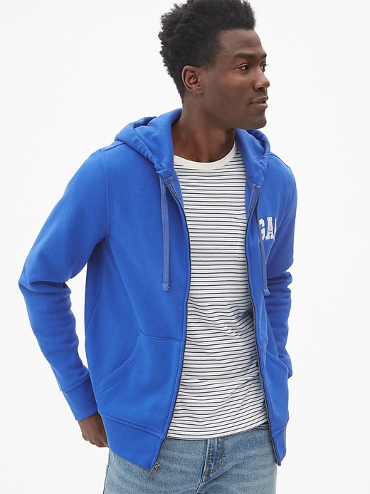 Gap Logo Full-Zip Hoodie | Gap