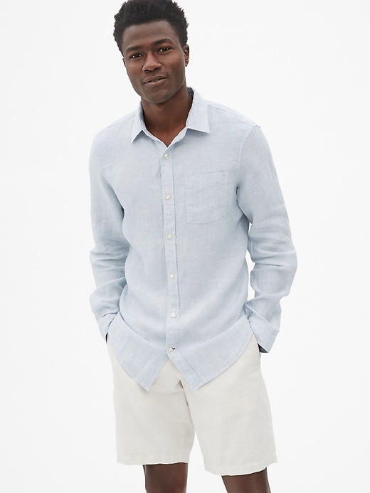 View large product image 1 of 1. Linen Shirt