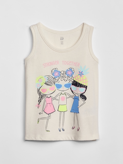 View large product image 1 of 1. Toddler Graphic Tank Top