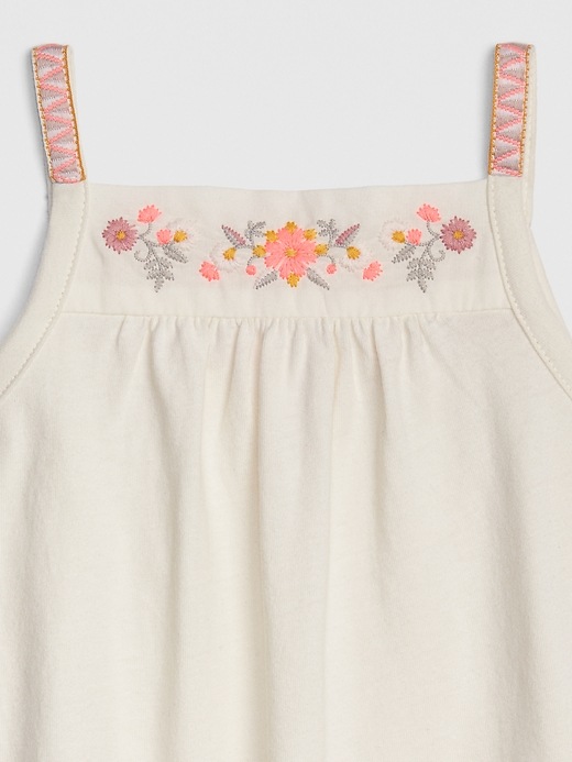 Image number 3 showing, Toddler Embroidered Tank Top
