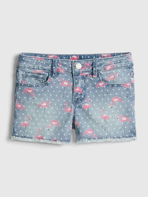 Image number 2 showing, Kids Flamingo Shortie Shorts