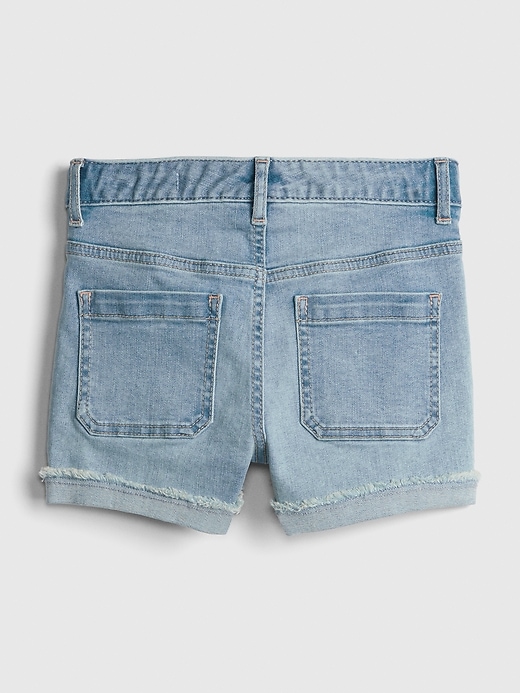 Image number 3 showing, Kids High Rise Shortie Shorts