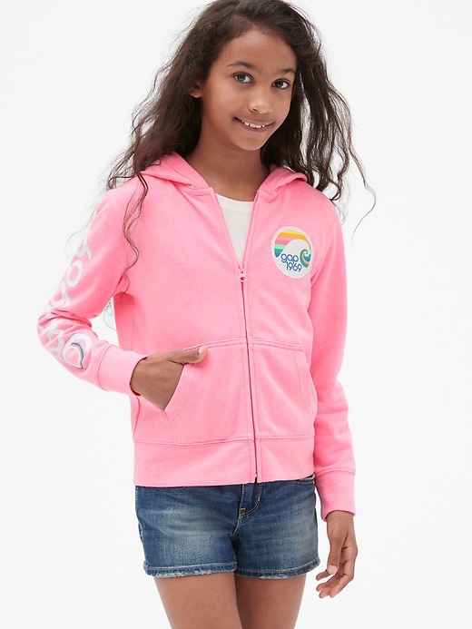 Image number 2 showing, Kids Gap Logo Hoodie Sweatshirt