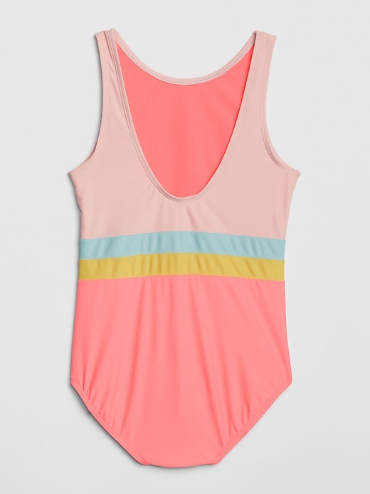 Image number 2 showing, Kids Colorblock Swim One-Piece