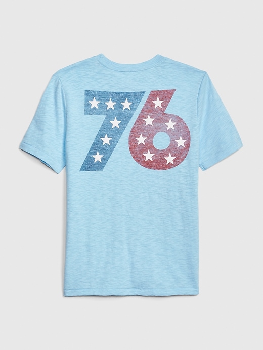 Image number 2 showing, Kids Americana Graphic Short Sleeve T-Shirt