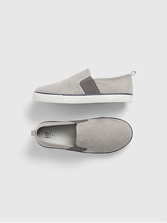 Kids Dressy Slip-On Sneakers