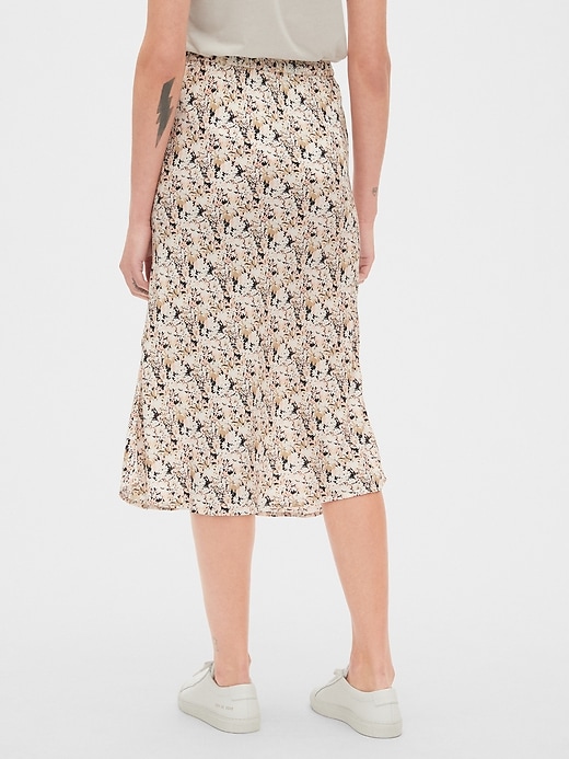 Image number 2 showing, Print Midi Skirt