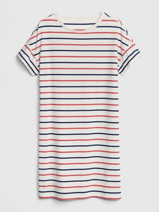 Image number 6 showing, Vintage Wash Stripe T-Shirt Dress