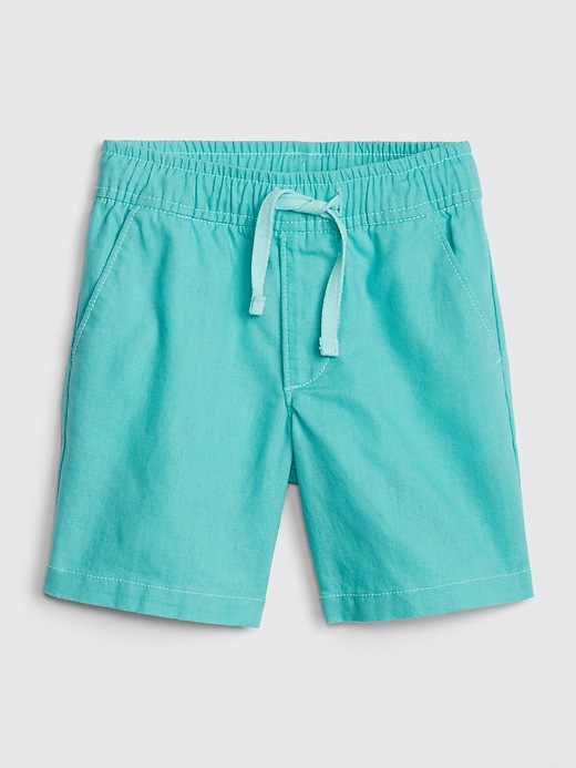 View large product image 1 of 1. Toddler Pull-On Shorts In Linen