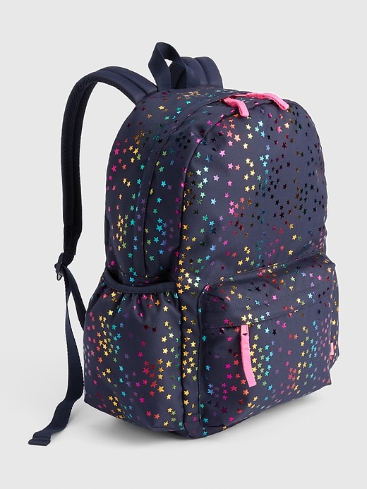 Image number 1 showing, Kids Foil Star Senior Backpack