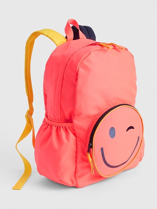 View large product image 1 of 5. Kids Emoji Senior Backpack