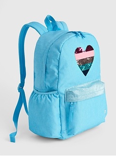 Kids Flippy Sequin Senior Backpack