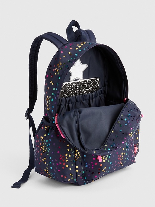 Image number 2 showing, Kids Foil Star Senior Backpack