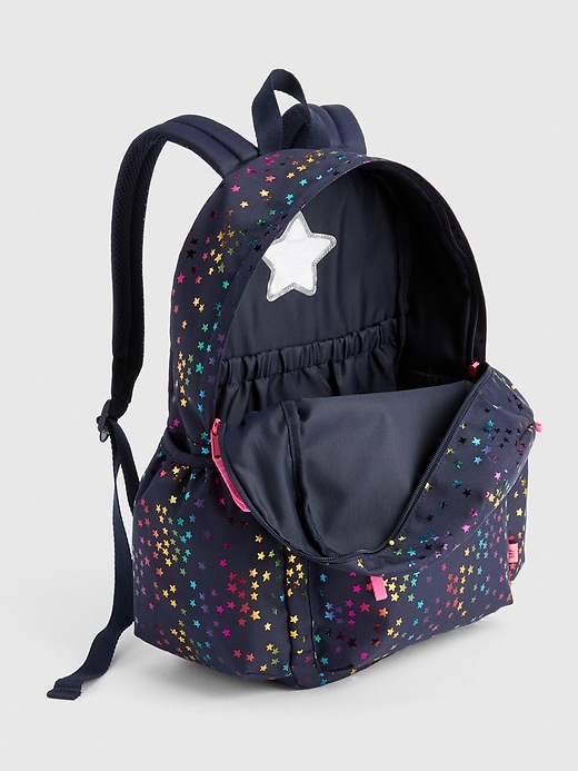 Image number 3 showing, Kids Foil Star Senior Backpack