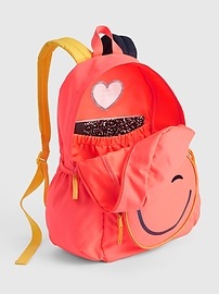 View large product image 3 of 5. Kids Emoji Senior Backpack