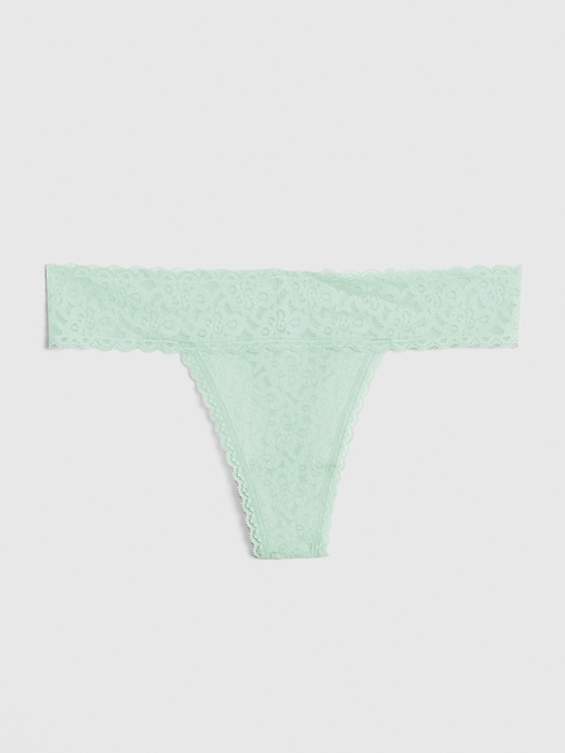 Lace Thong Gap