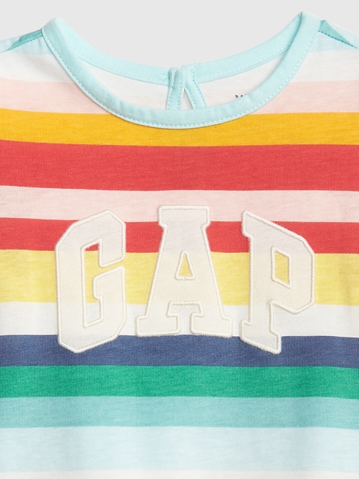 Image number 3 showing, Baby Gap Logo Stripe Dress