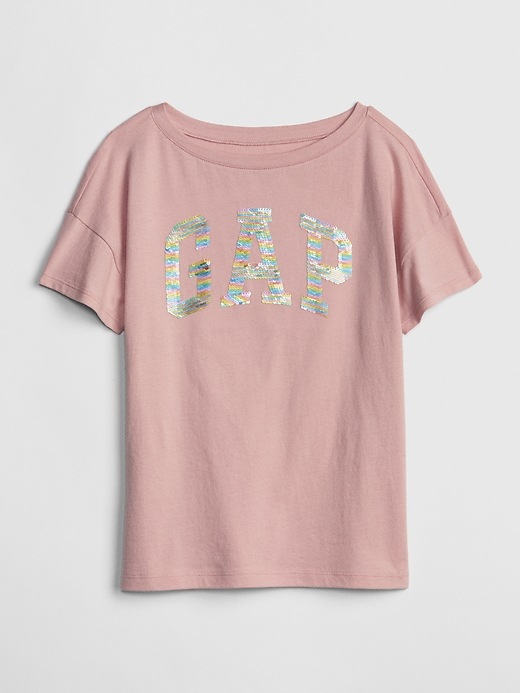 Kids Flippy Sequin Short Sleeve T-Shirt | Gap