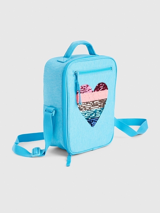 Image number 1 showing, Kids Flippy Sequin Lunchbox