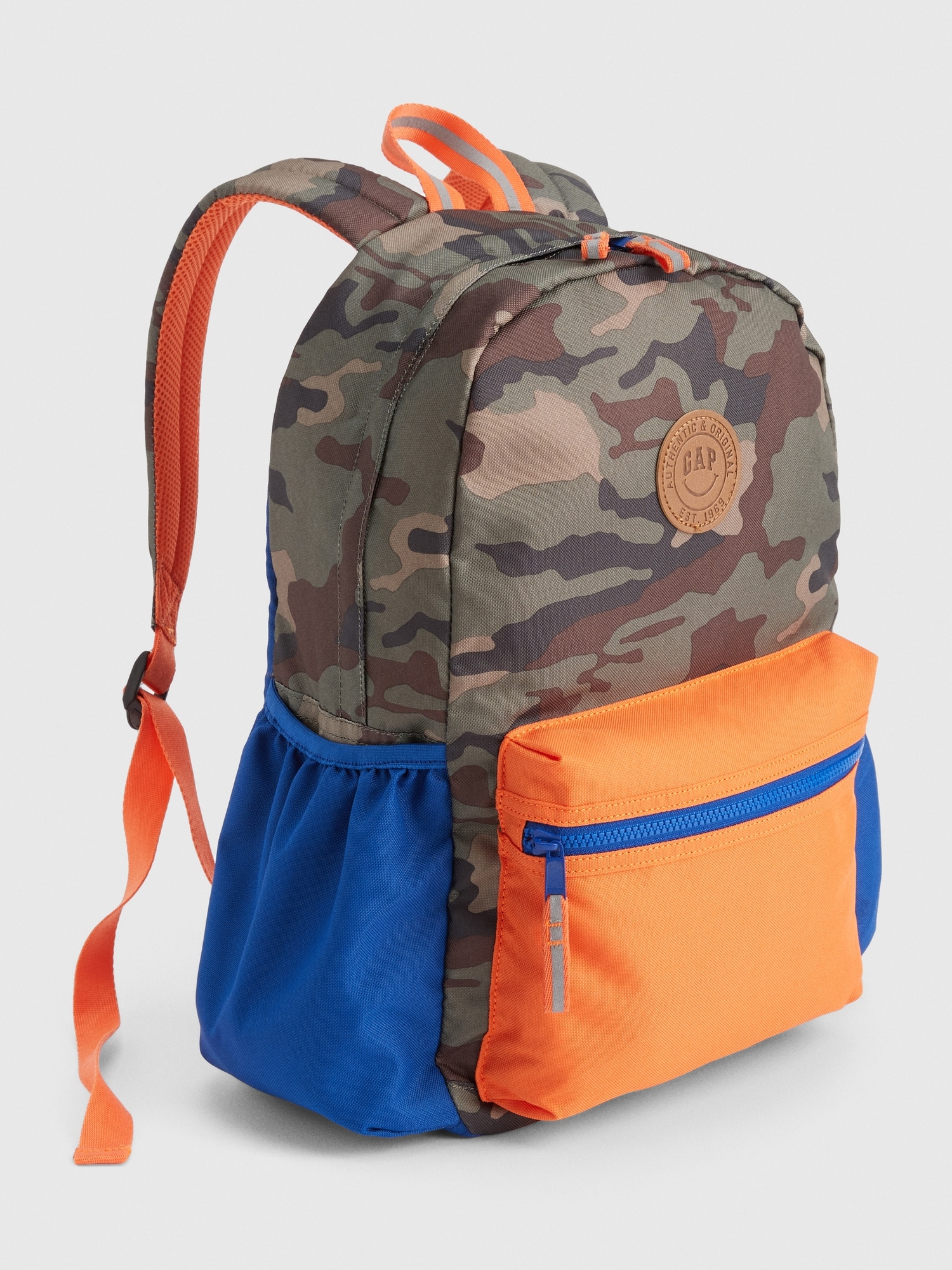Kids Camo Colorblock Senior Backpack Gap