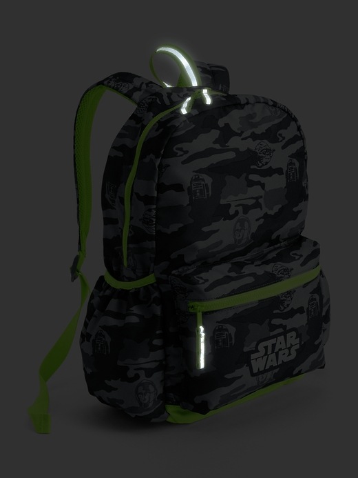 Image number 5 showing, GapKids &#124 Star Wars&#153 Glow-in-the-Dark Senior Backpack