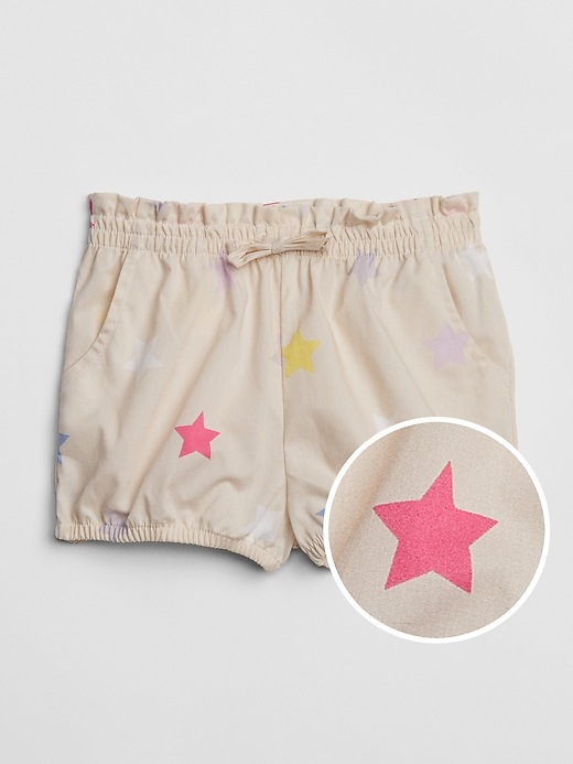 Image number 4 showing, Toddler Swiss-Dot Bubble Shorts