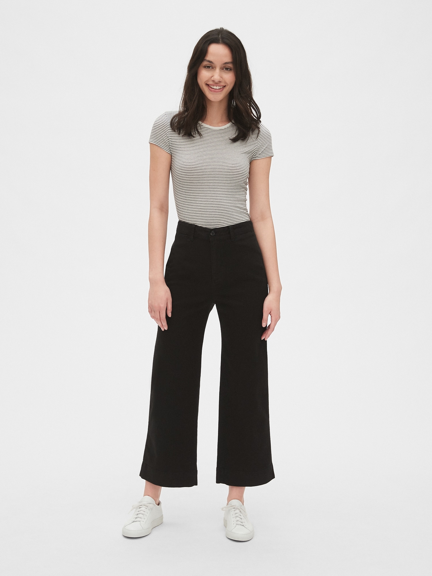 gap high rise crop