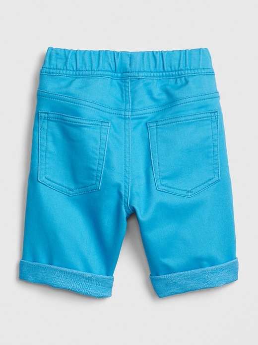 Image number 2 showing, Toddler Pull-On Roll Shorts