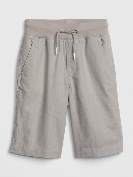 Image number 5 showing, Kids Linen Pull-On Shorts