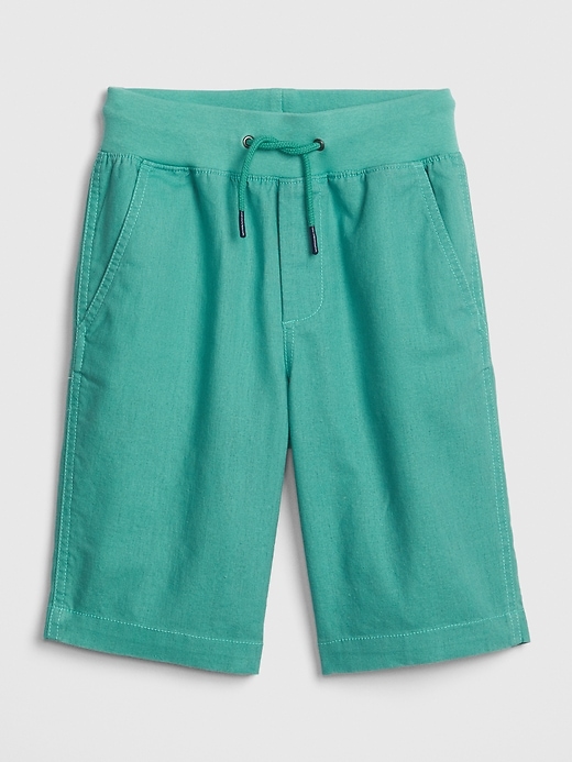 Image number 6 showing, Kids Linen Pull-On Shorts