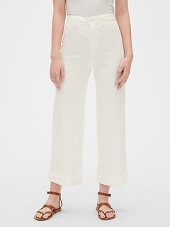 gap high rise chinos