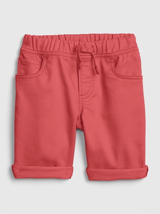 Image number 4 showing, Toddler Pull-On Roll Shorts