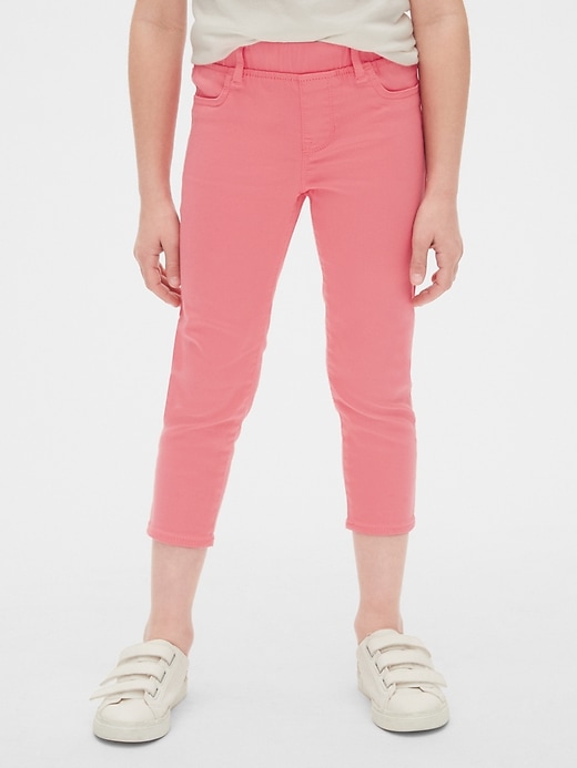 Image number 2 showing, Kids Crop Jeggings with Stretch