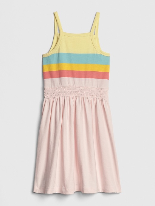 Image number 3 showing, Kids Colorblock Fit And Flare Dress